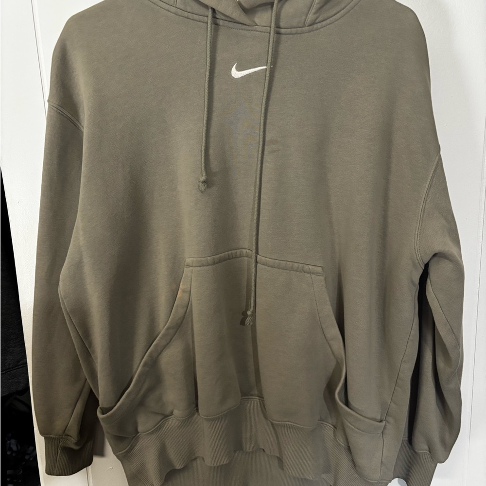 Nike Men's Khaki Hoodie